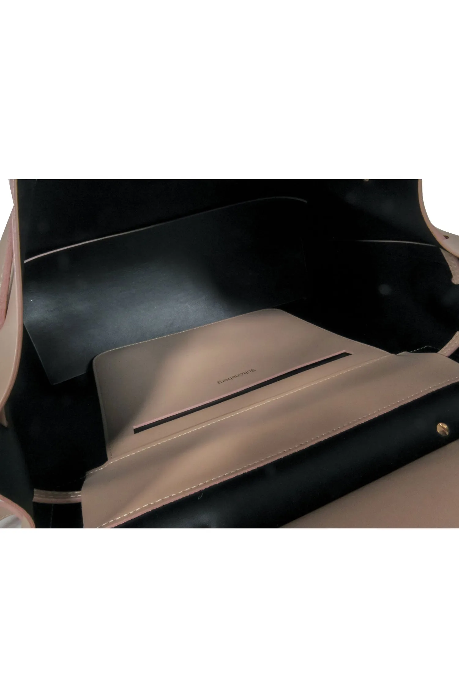 Armadio - Beige Leather "Augusta" Satchel Bag