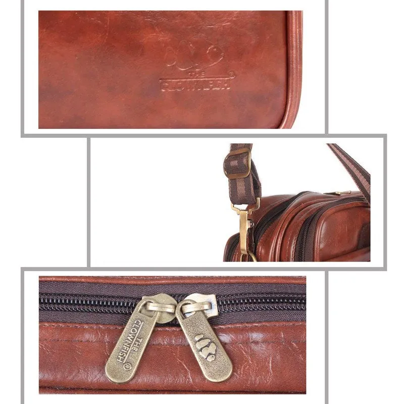 Commuter Series: Multipurpose Tiffin Lunch Bag with Laptop Compartment | Unisex | 13.5L | Burnt Brown