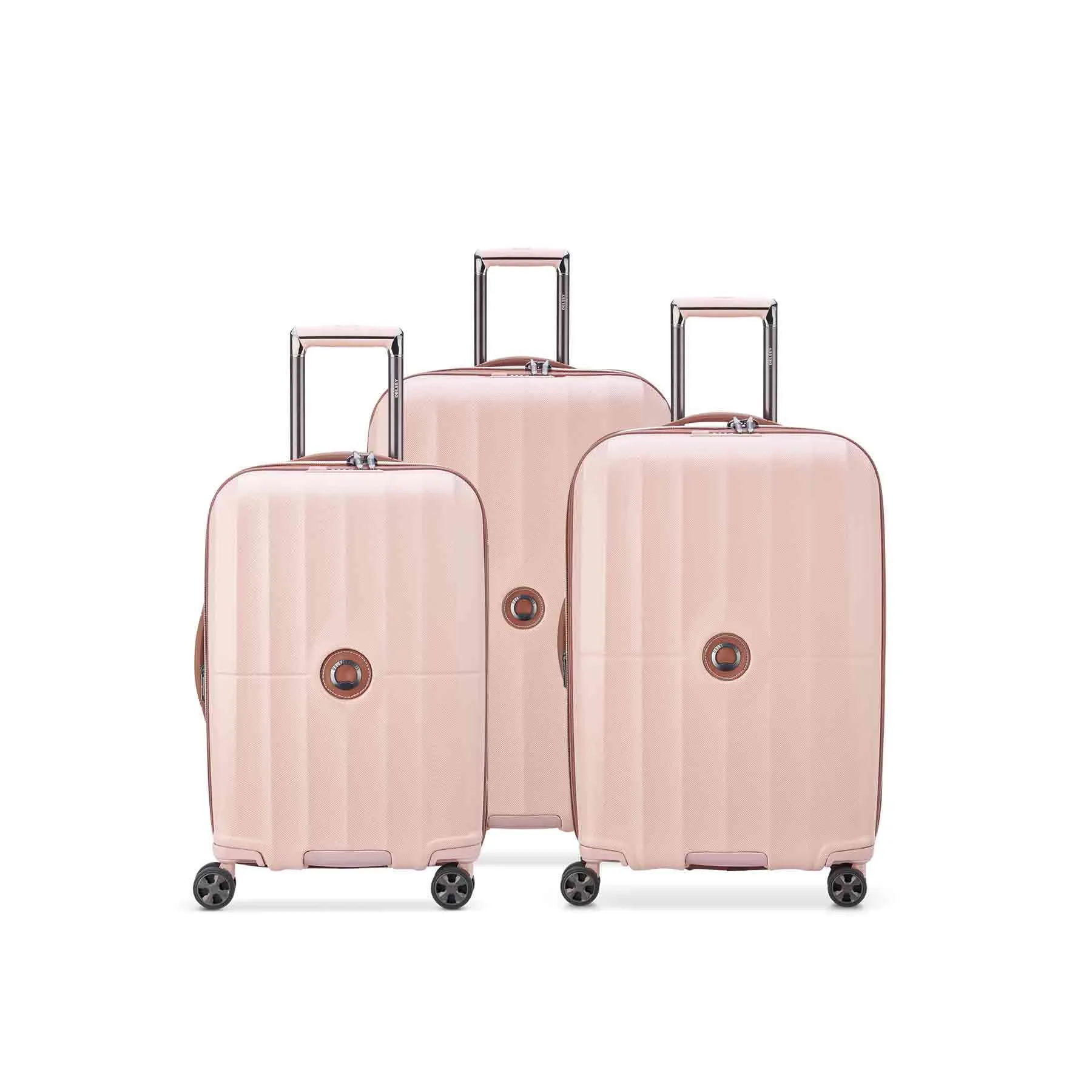Delsey St Tropez 3 Piece Spinner Luggage Set