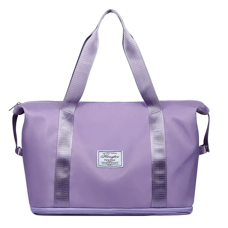 Expandable Tote Duffle Weekender Travel Business Trip Cabin Buggy Carry Bag Shoulder Yoga Sports Gym Luggage Backpack