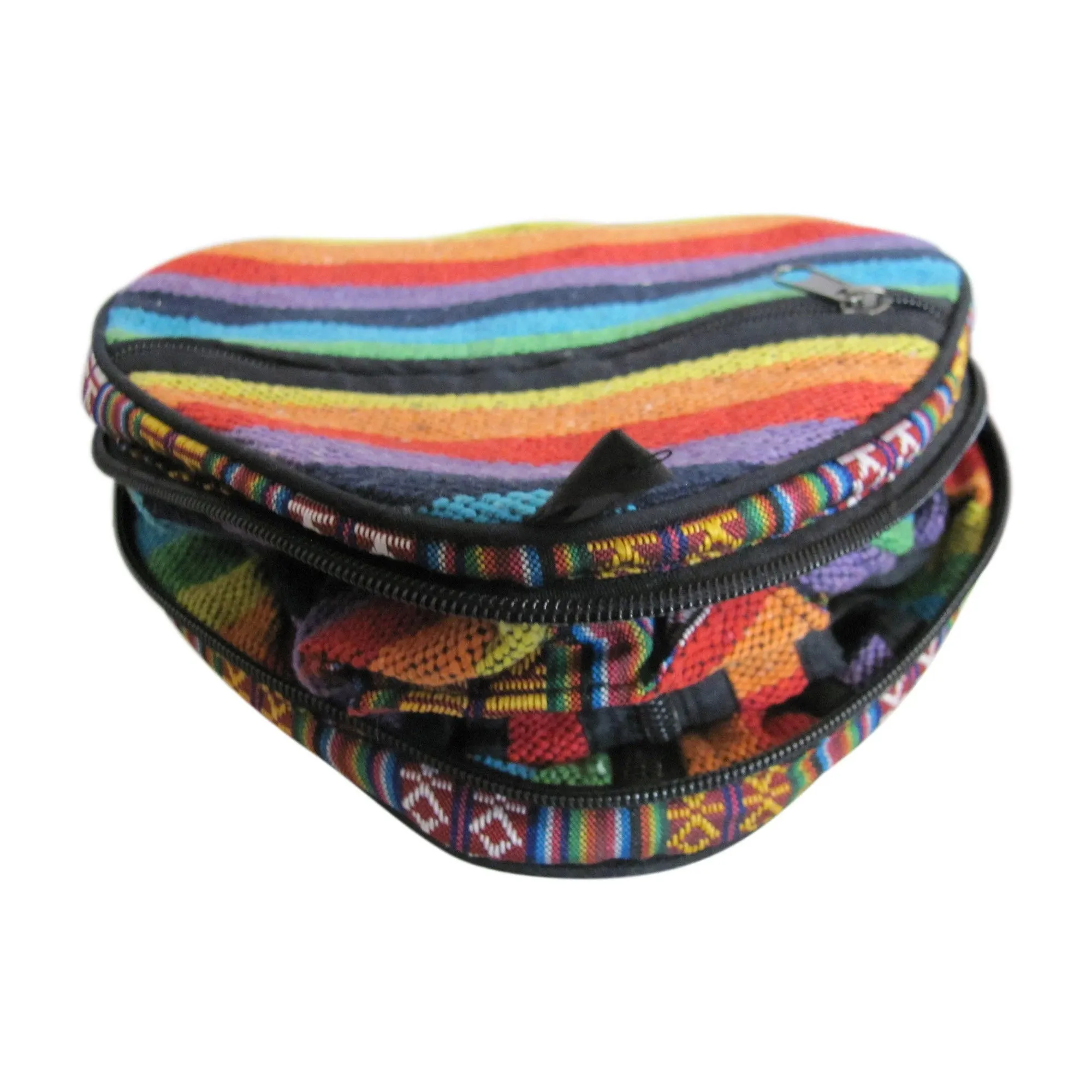 Handmade Ethnic Durable Collapsable Compact Hemp Cotton Multipurpose Backpack boho Bag Purse