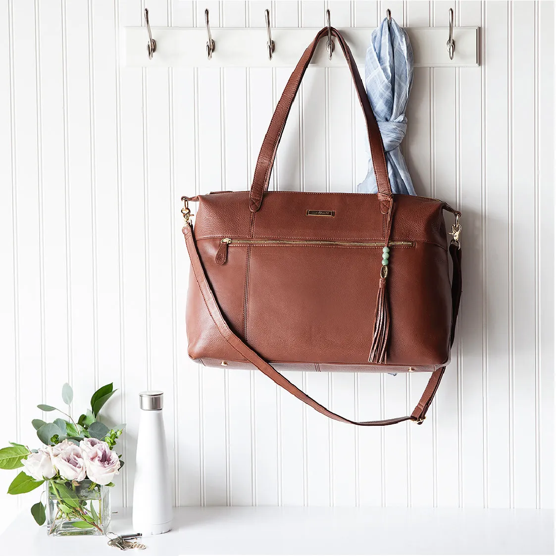 Jennifer Convertible Tote (Leather)
