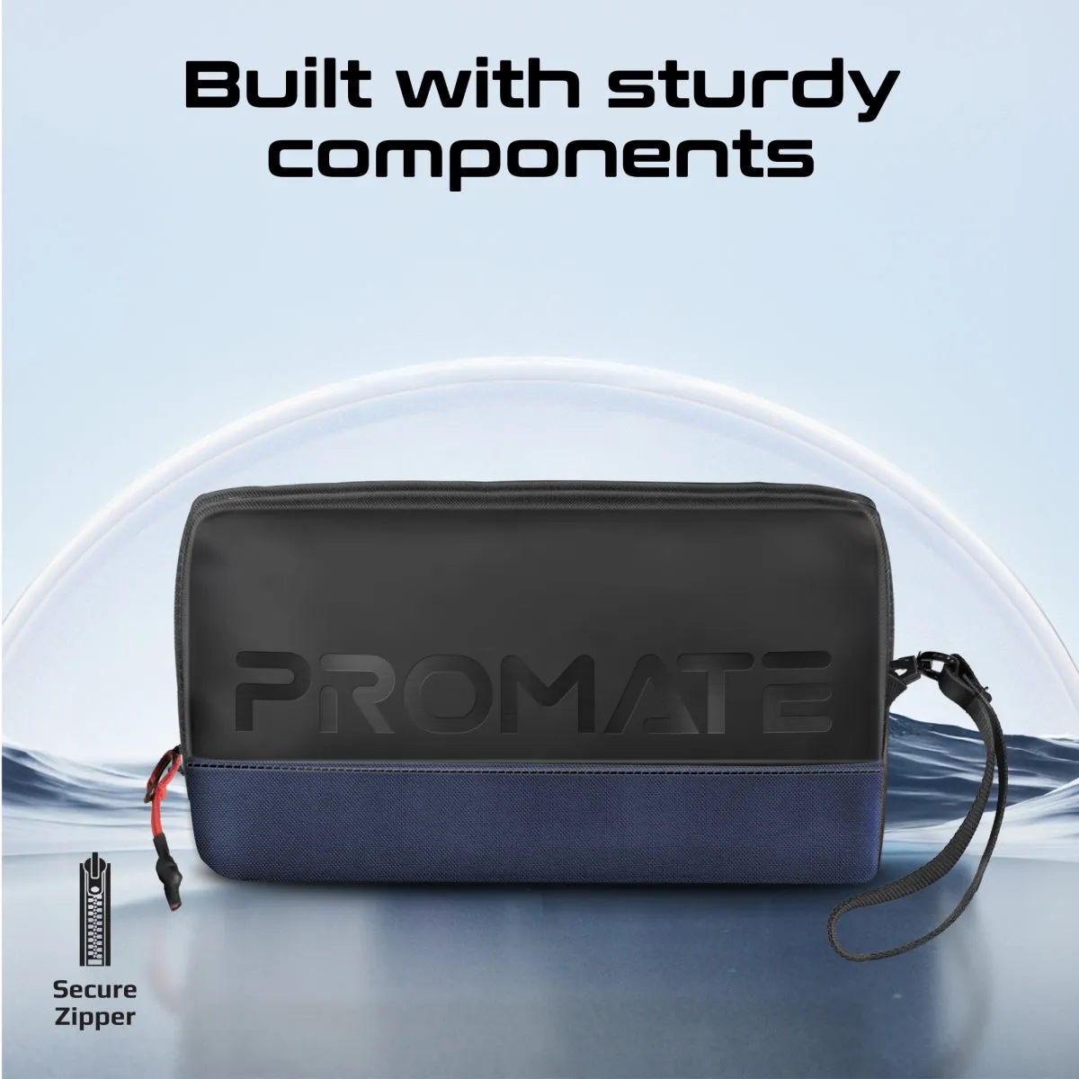 Lightweight Tech Essential Organizer Pouch Bag with Multiple Pockets