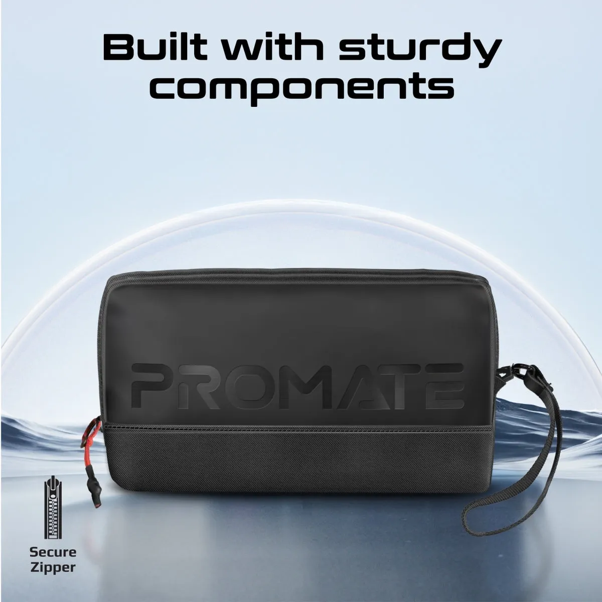 Lightweight Tech Essential Organizer Pouch Bag with Multiple Pockets