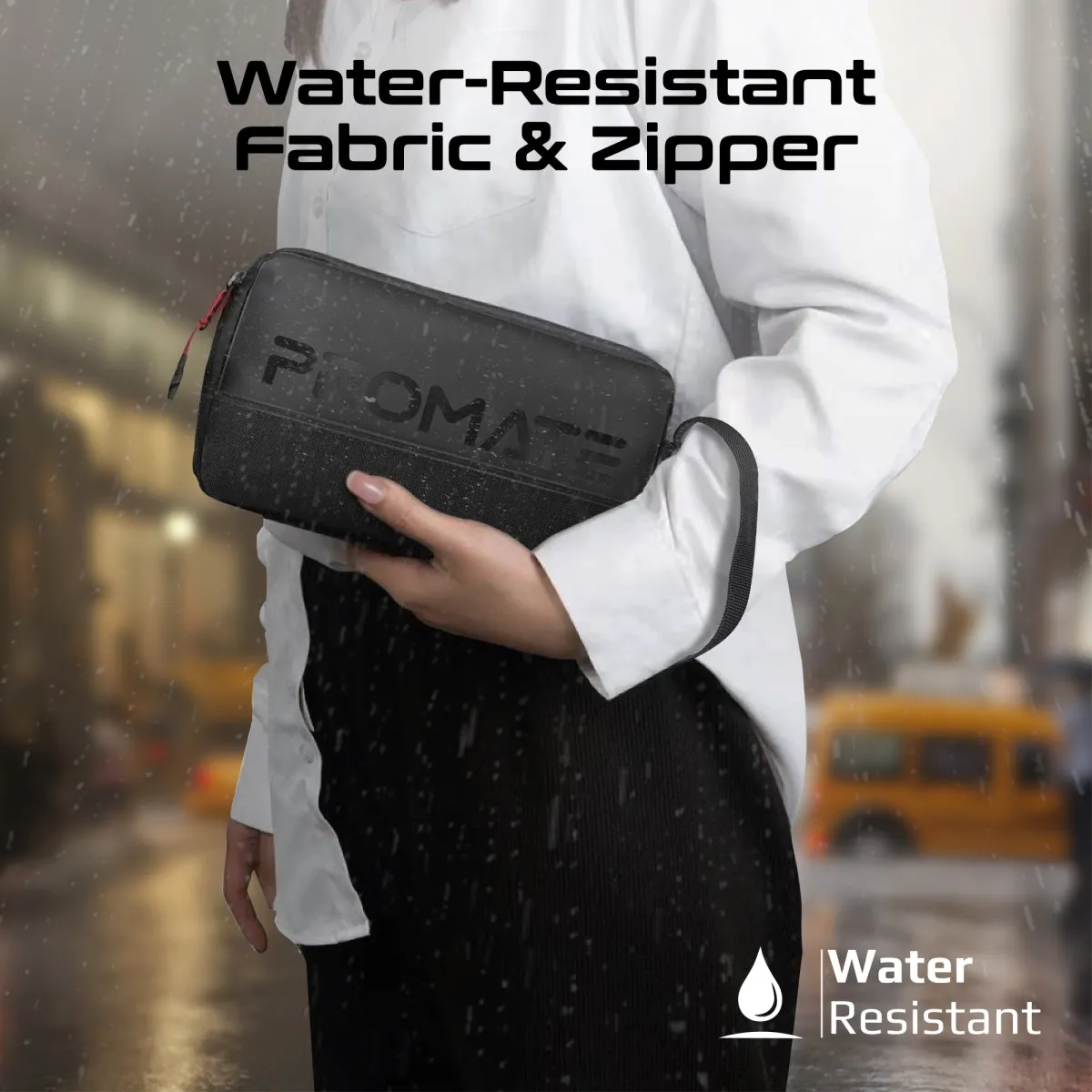 Lightweight Tech Essential Organizer Pouch Bag with Multiple Pockets