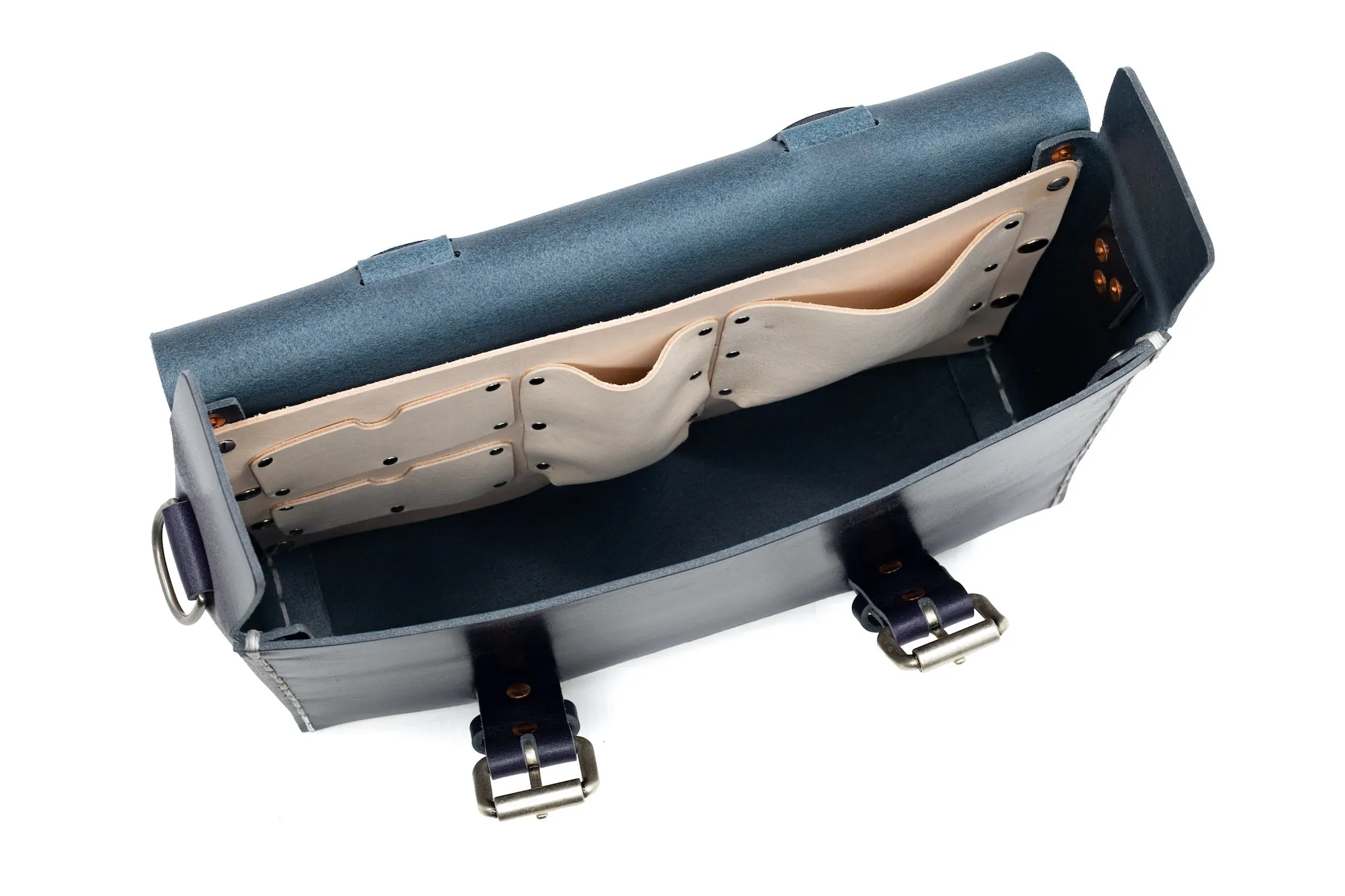 No. 4313 - Minimalist Leather Satchel
