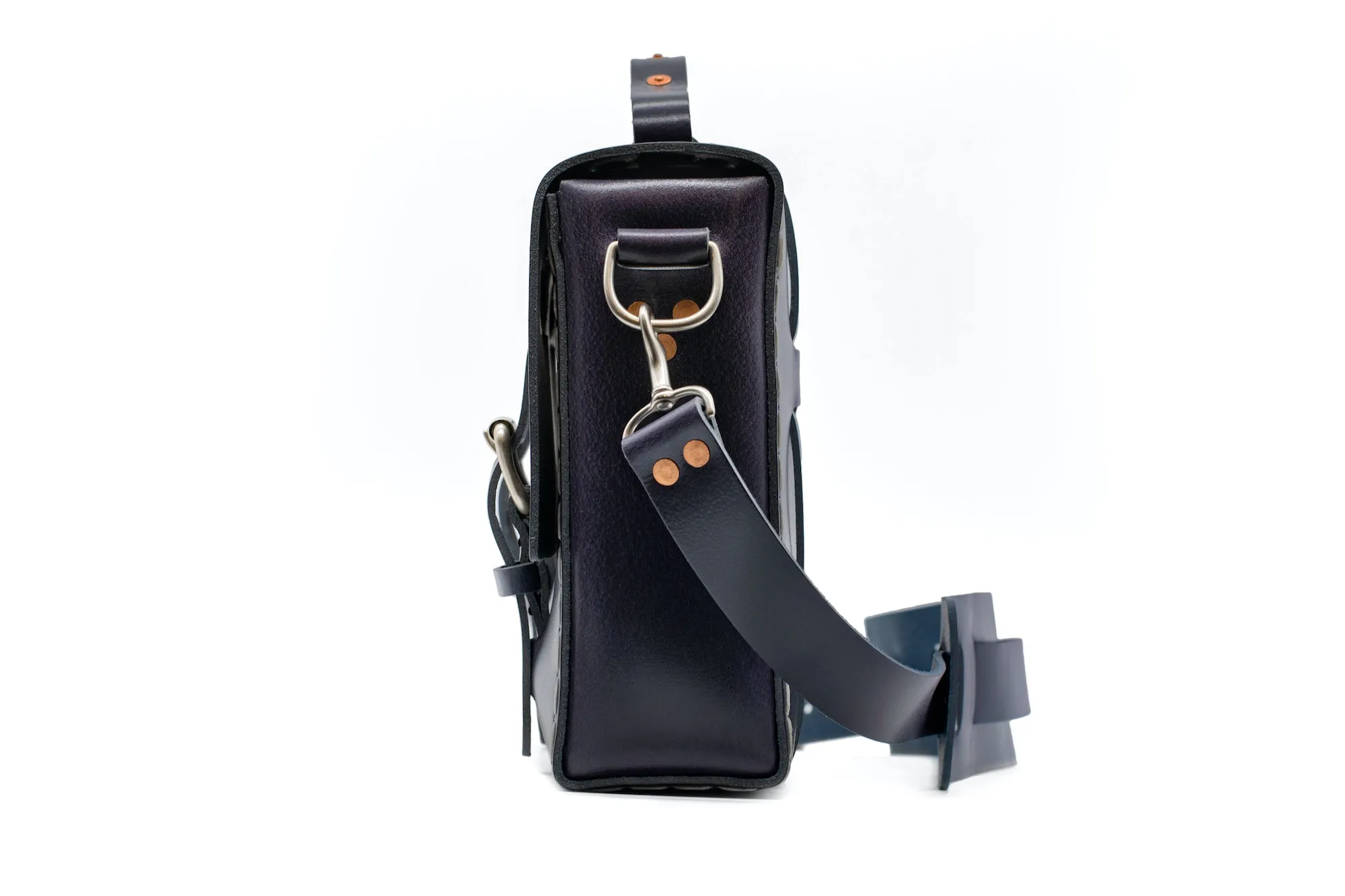 No. 4313 - Minimalist Leather Satchel