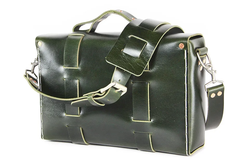 No. 4313 - Minimalist Leather Satchel
