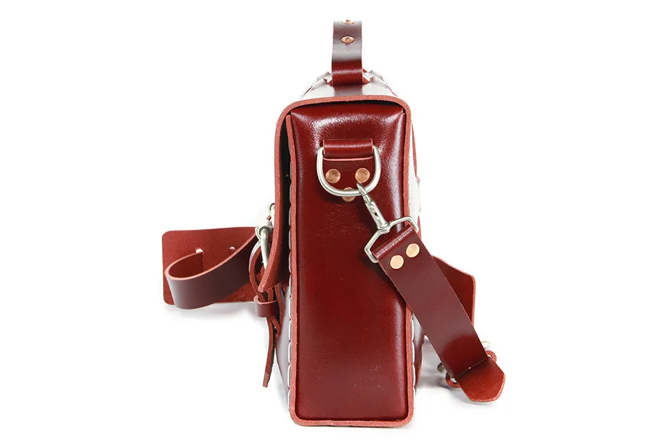 No. 4313 - Minimalist Leather Satchel