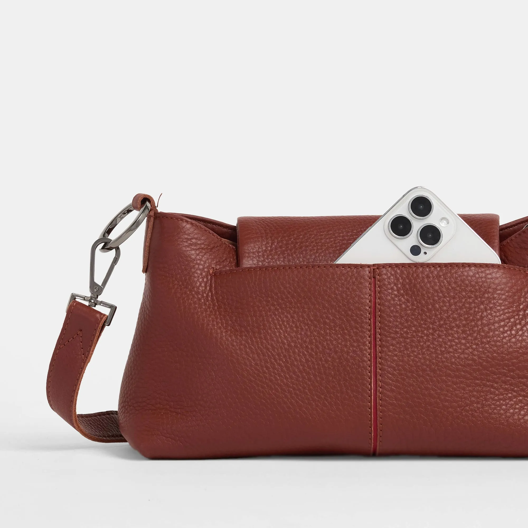 VIP Satchel | Baroque Brown/Gunmetal